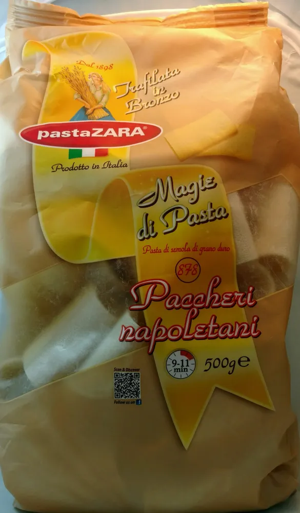 Magie di pasta paccheri napoletani