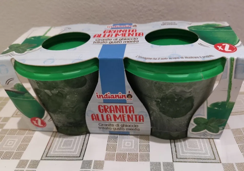 Granita alla menta