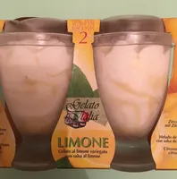 Limone Gelato al limone variegato con salsa al limone