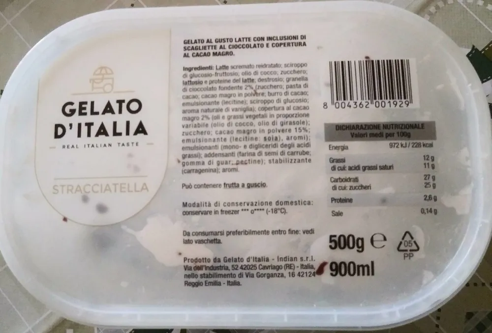 Gelato stracciatella