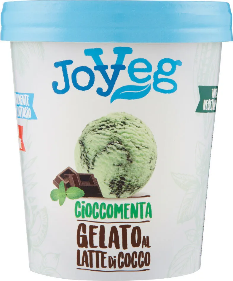 Cioccomenta gelato al latte di cocco