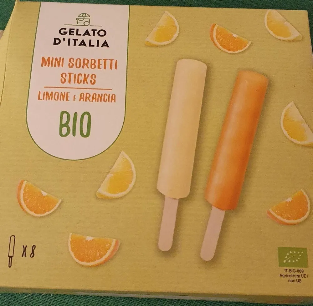 Mini sorbetti sticks