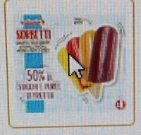 Sorbetti su stesso assortiti