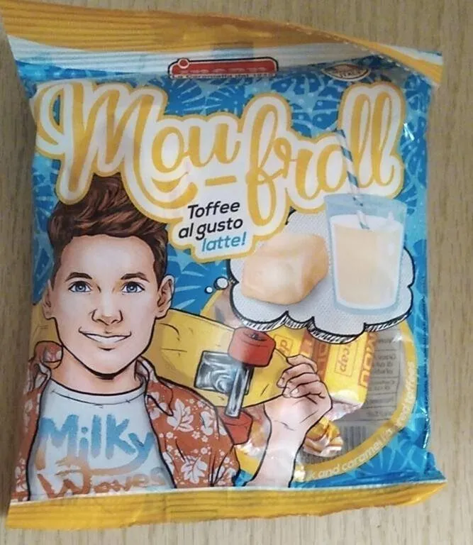 Toffee al gusto di latte