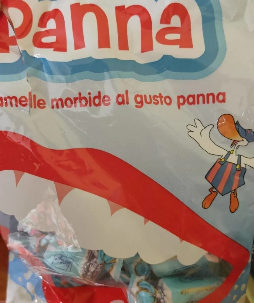 Caramelle morbide al gusto panna