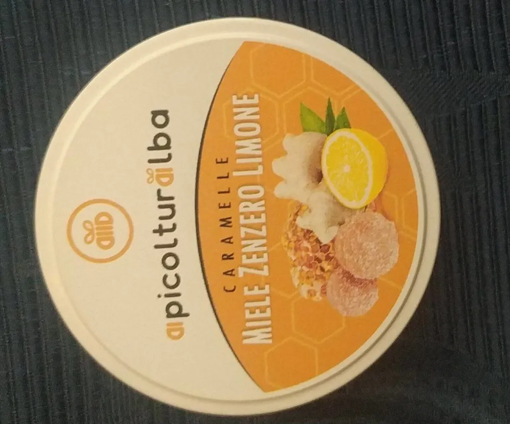 Caramelle al miele zenzero e limone