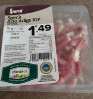 Speck alto Adige igp