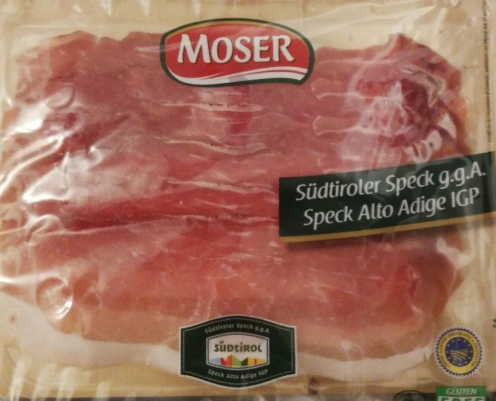 Südtiroler Speck A.Adige fetta mossa