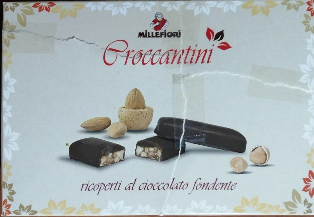 Croccantini ricoperti al cioccolato fondente
