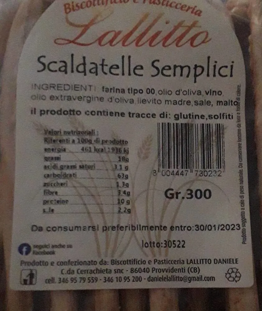 Scaldatelle semplici