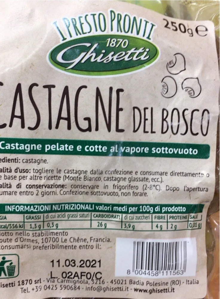 Castagne del Bosco