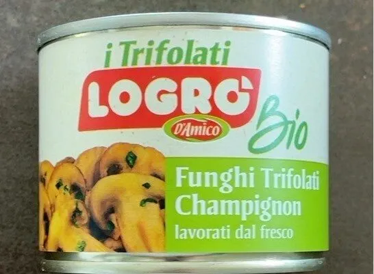 Funghi trifolati champignon lavorati dal fresco