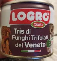 Tris di funghi trifolati del veneto
