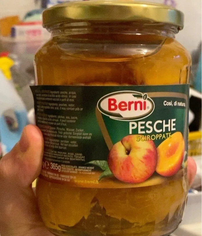 Pesche sciroppate