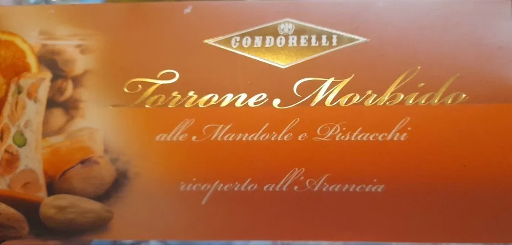 Torrone morbido mandorle e pistacchi