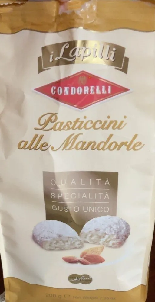 Pasticcini alle Mandorle