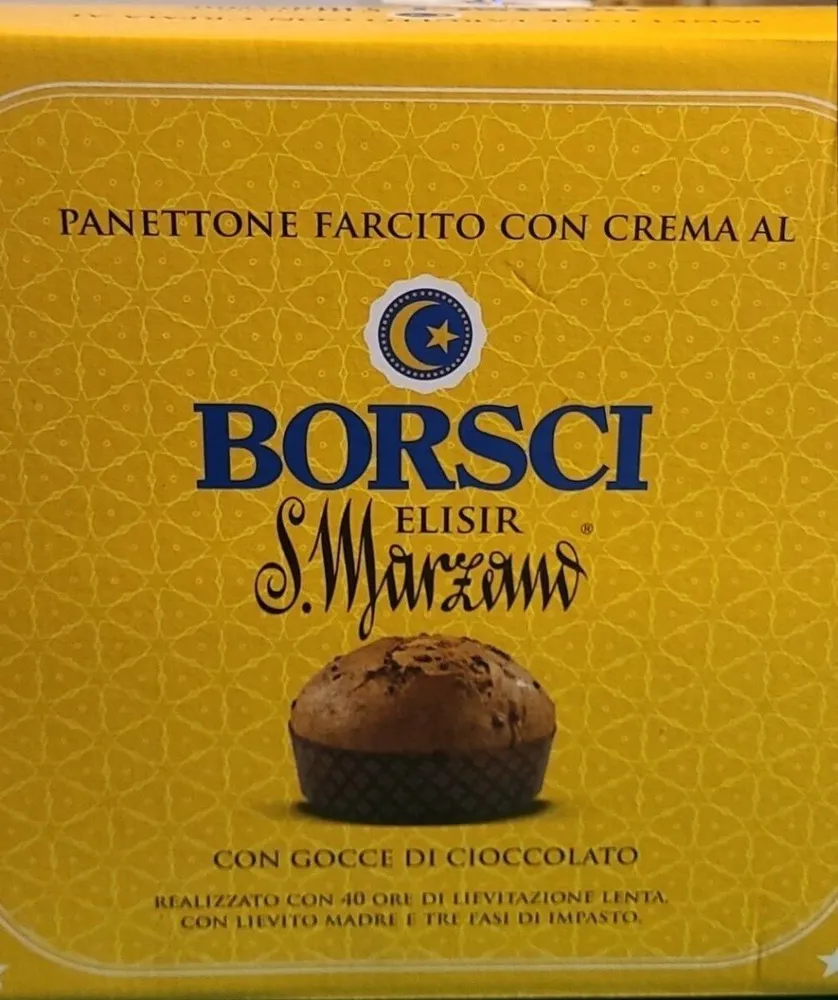 Panettone farcito con crema al Borsci San Marzano