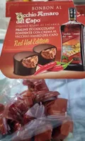 Bon bon cioccolato fondente red hot edition