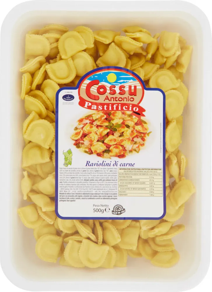 Raviolini di carne