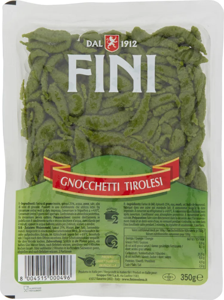 Gnocchetti tirolesi