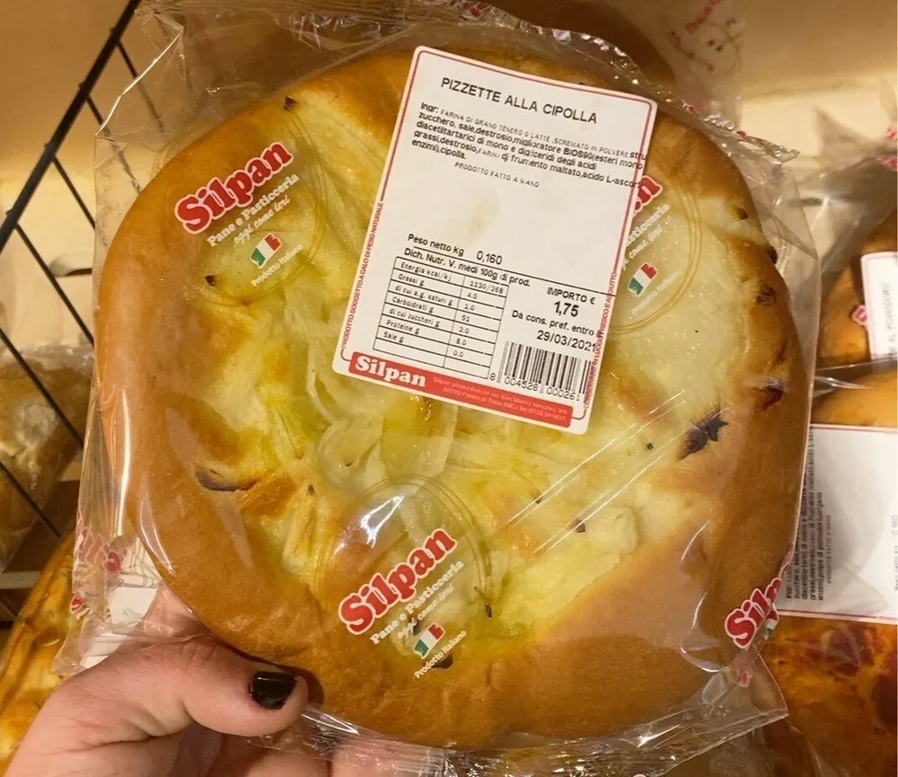 focaccia cipolla