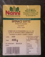 Spinaci cotti