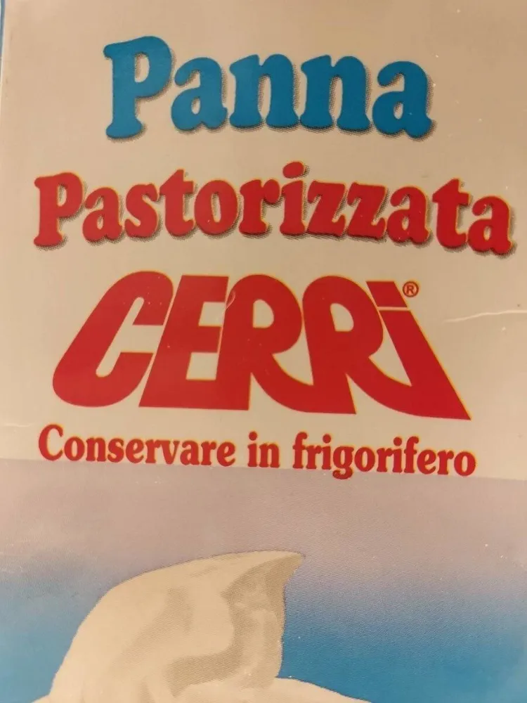 Panna fresca pastorizzata
