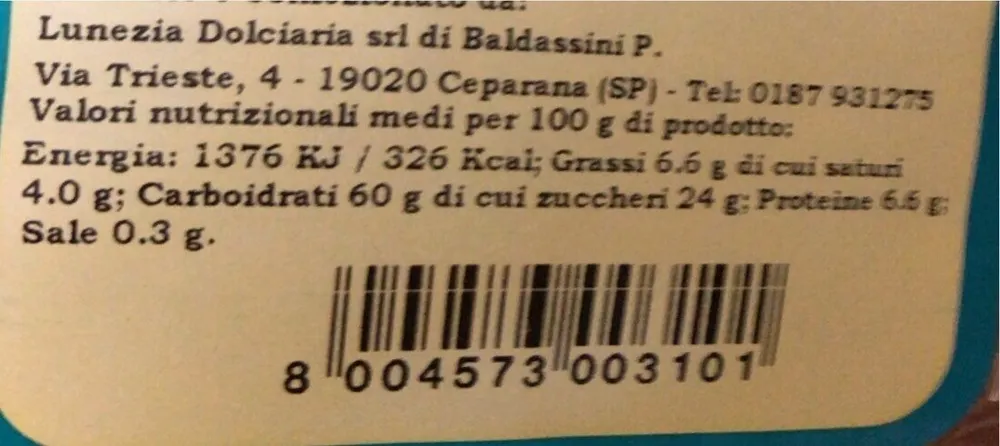 La foccaccia dolce