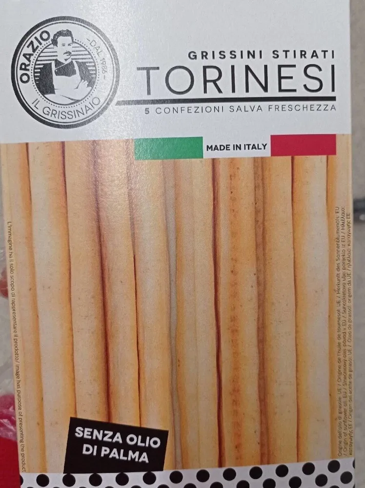Grissini stirati torinesi