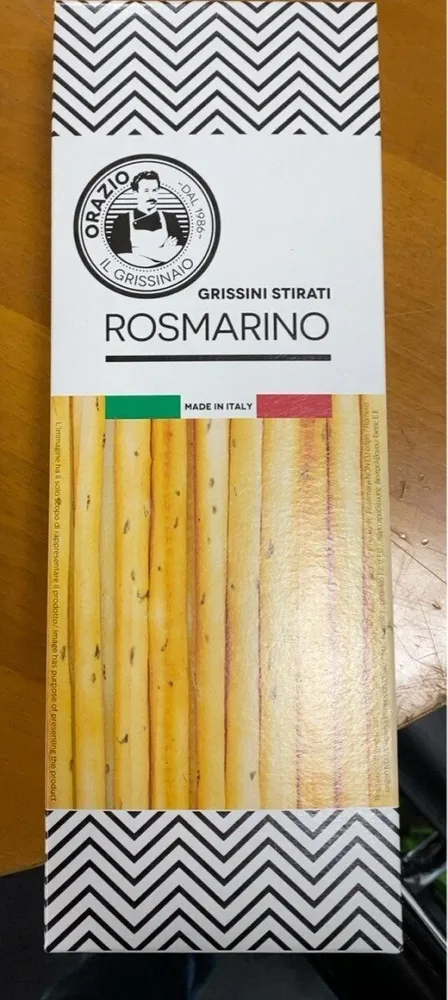 Grissini stirati rosmarino