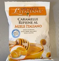 Caramelle ripiene al miele italiano