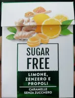 Sugar free limone, zenzero e propoli