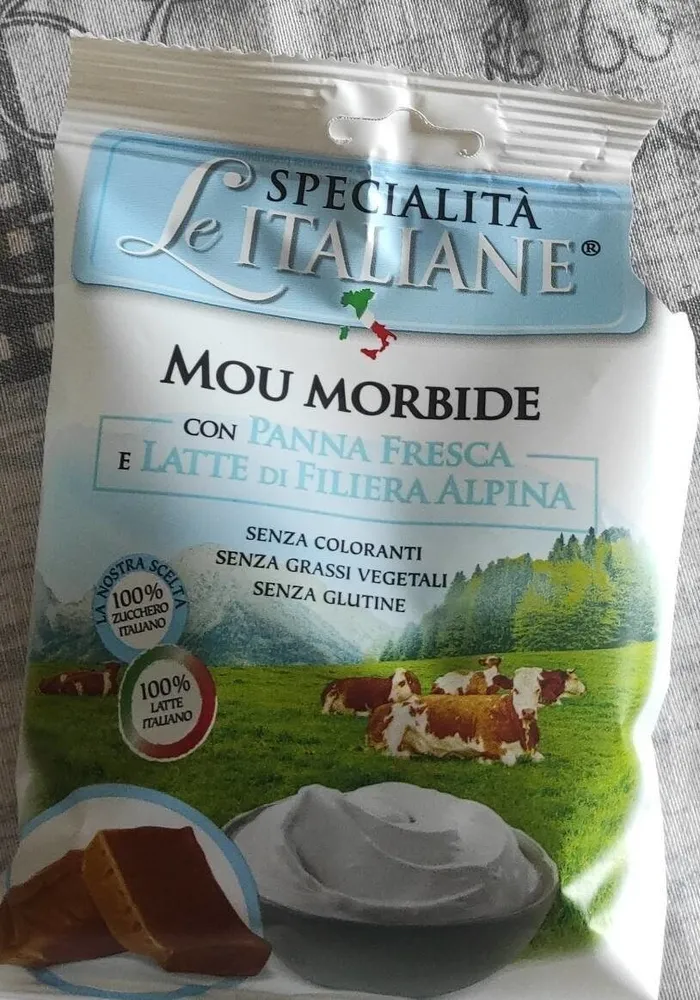 Mou morbide con panna fresca e latte di filiera alpina