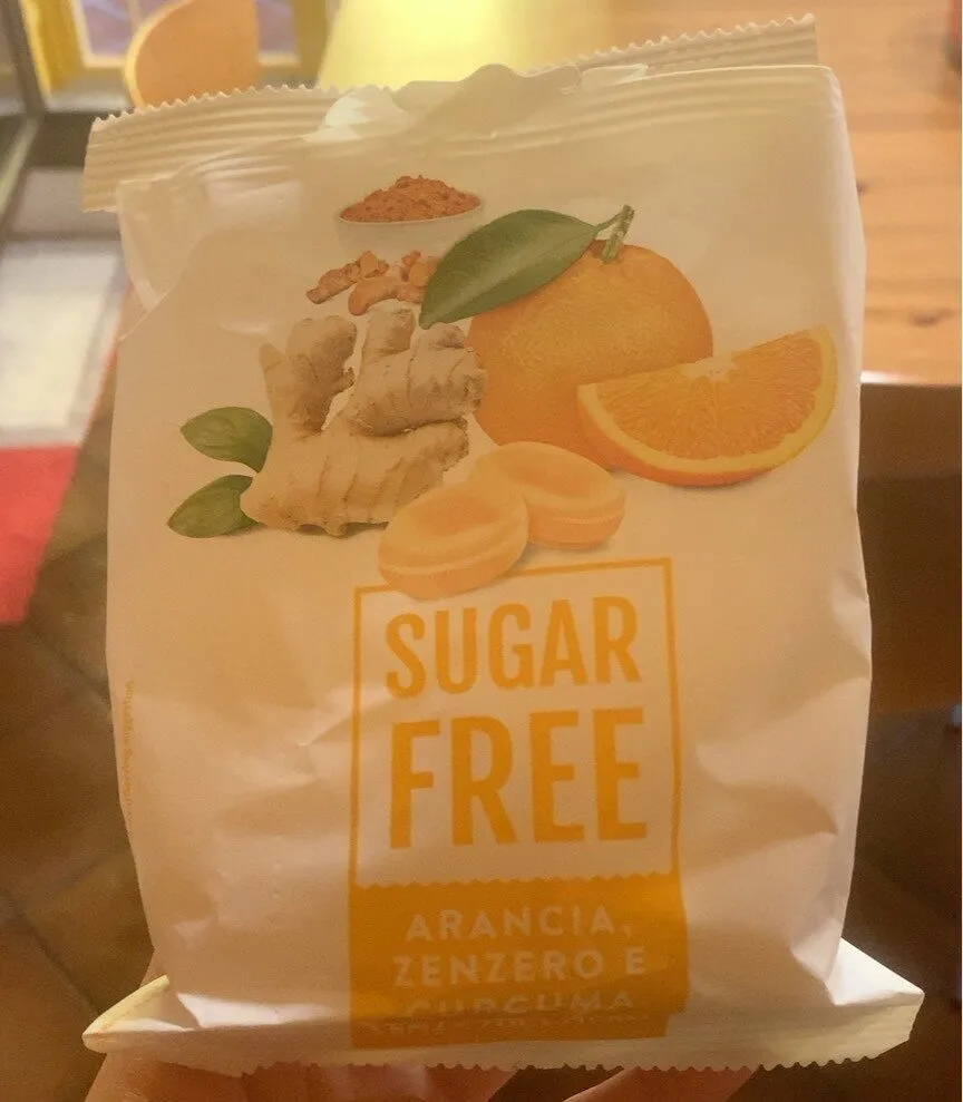 Sugar free arancia, sensero e curcuma