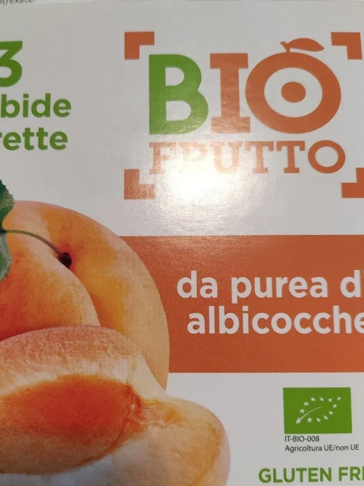 Bio Frutto - barrette da purea di albicocche