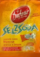 Caramelle ripiene frizzose arancia e limone