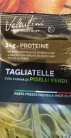 Tagliatelle con farina di piselli