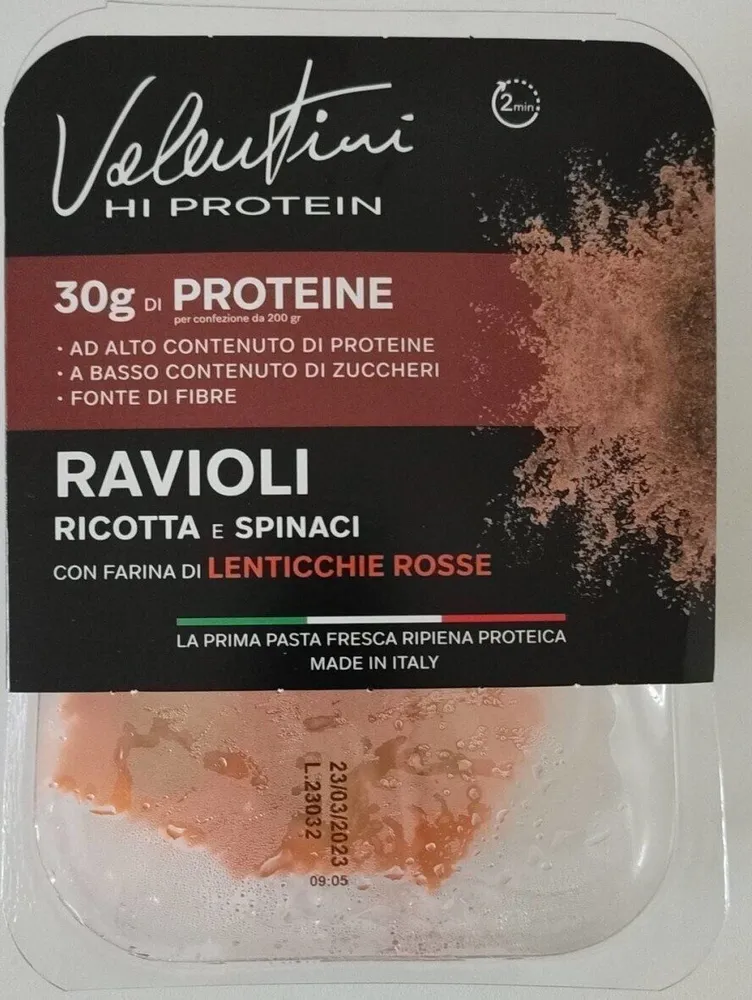 Ravioli ricotta e spinaci