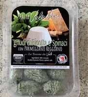 Gnudi di ricotta e spinaci con parmigiano reggiano