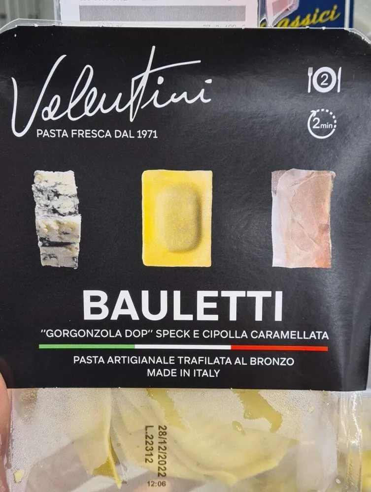 Bauletti gorgonzola speck e cipolla