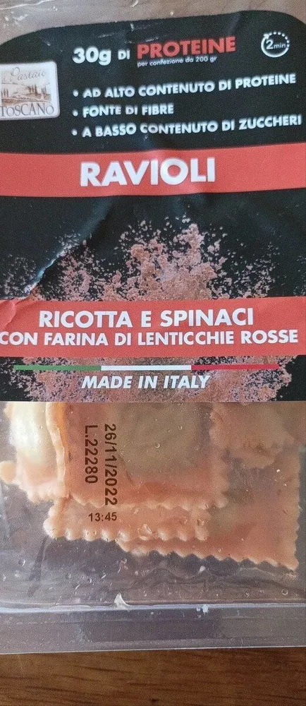 Ravioli proteici