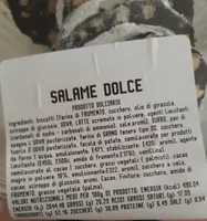 Salame dolce