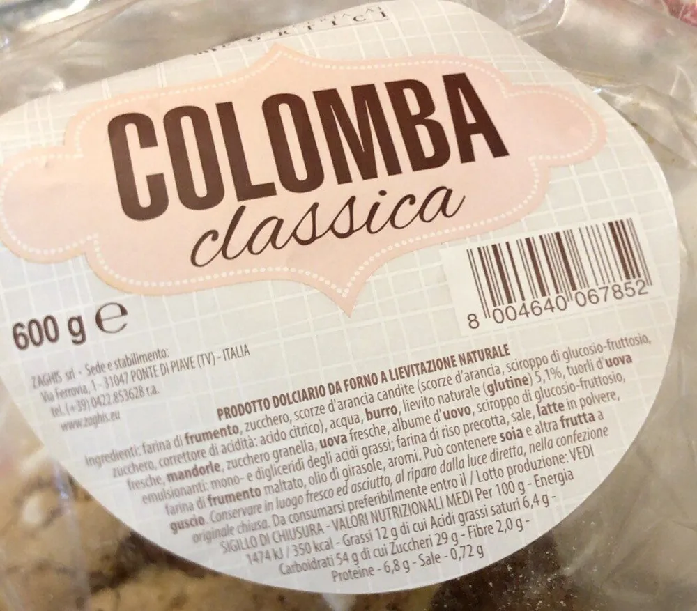 Colomba classica