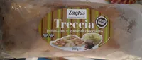 Treccia pistacchio e gocce di cioccolato