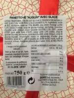 Panettone Auguri avec Glace
