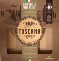 Margherita with pesto