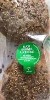 Panino maxiburger ai cereali