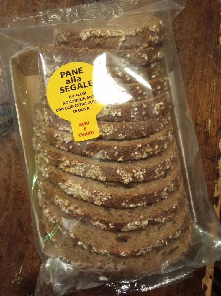 Filoncino di segale a fette
