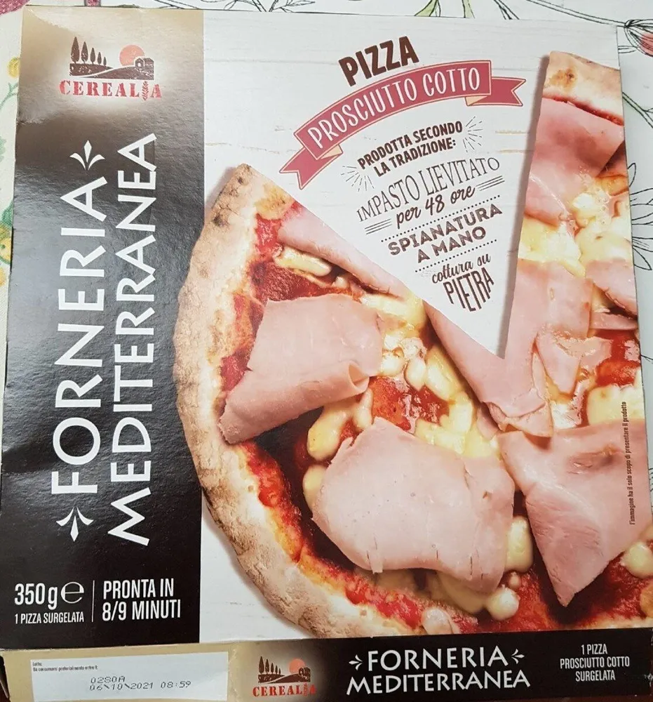 Pizza prosciutto cotto