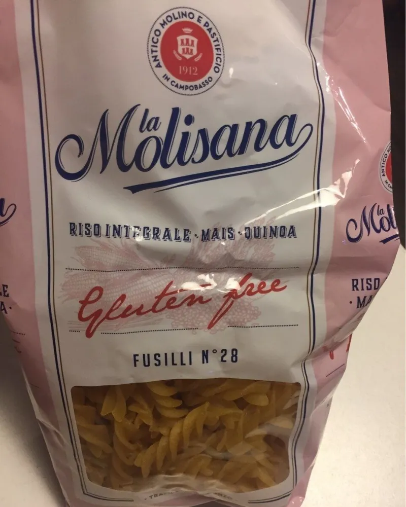La Molisana Fusilli Gluten Free 28 400GR